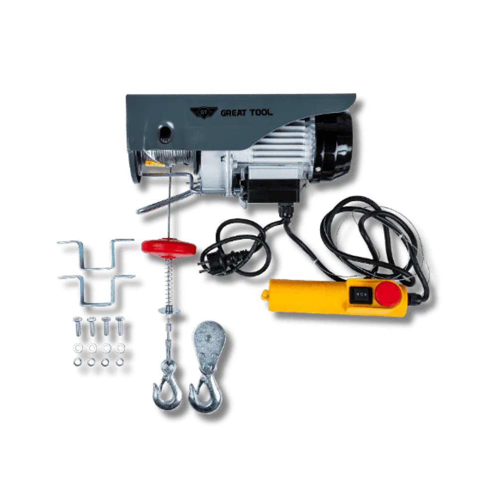 Guincho Elétrico 125/250 Kg Great Tool GP125250