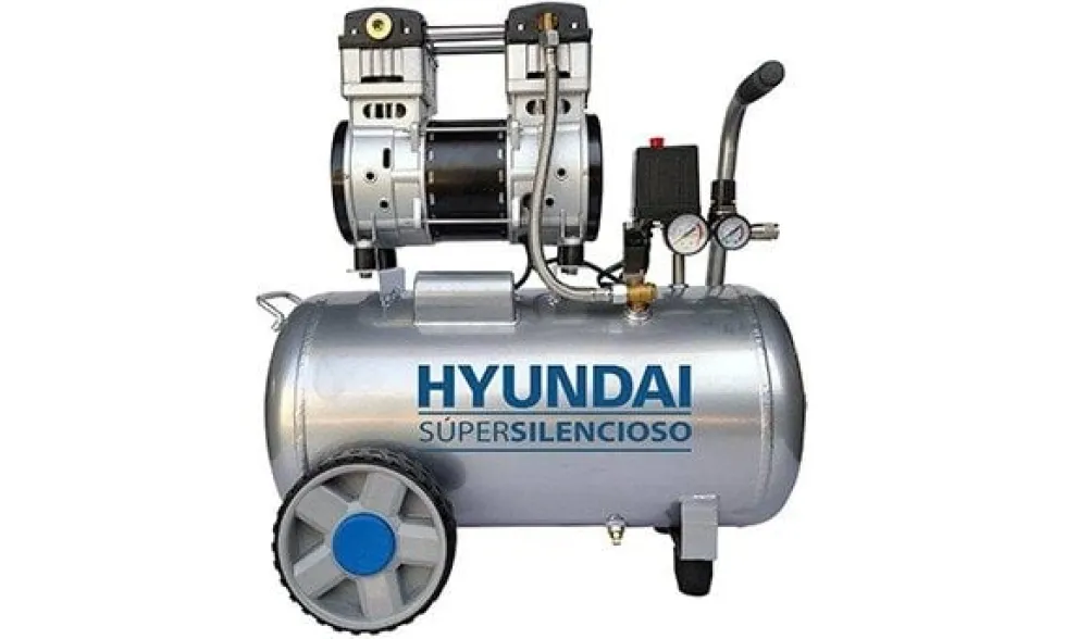 Hyundai Compressor Silencioso 50L 1500W HYAC50-2S