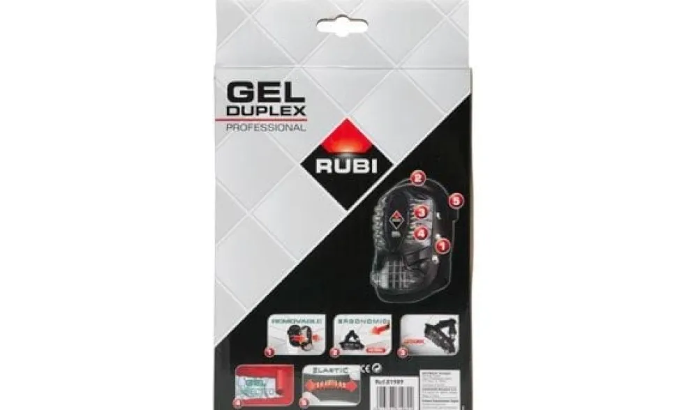 Joelheiras Gel Duplex Rubi 81989