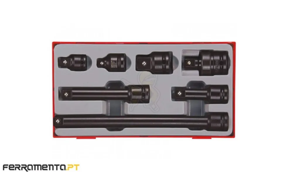 Jogo Acessórios de Impacto 1/2" Teng Tools TT9207A