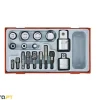 Jogo 17 Adaptadores1/4", 3/8", 1/2" e 3/4" Teng Tools TTADP17