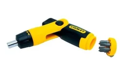 Jogo Bits Chaves de Fendas c/ Roquete - 25Pcs Stanley 0-63-022
