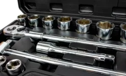Jogo Chaves Caixa 3/4" 6PT - 21Pcs Kroftools 2123