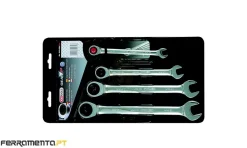 Jogo 4 Chaves Combinadas Roquete KS Tools 503.4204
