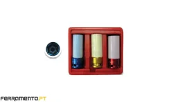 Jogo 3 Chaves com Protecção para Jantes Kroftools 7003