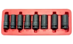 Jogo 8 chaves de caixa 1/2” anti-roubo Kroftools 3052