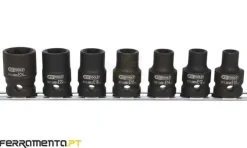 Jogo Chaves de Caixa de Impacto Torx 1/2" KS Tools 515.1106
