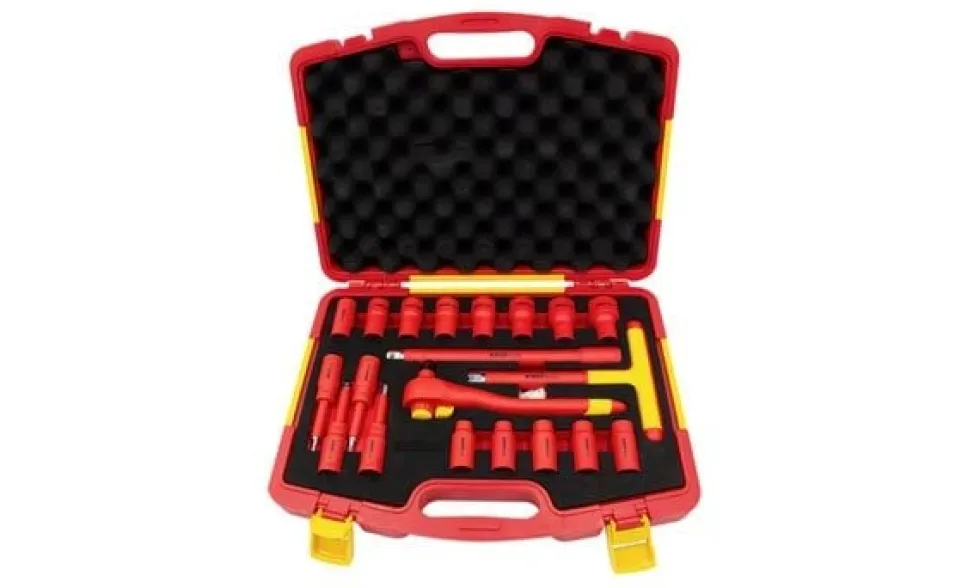 Jogo Chaves de Caixa Isoladas VDE 1/2” 20 Pcs Kroftools 3020