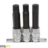 Jogo 3 Chaves Especiais Parafusos Trincos BMW Kroftools 3350