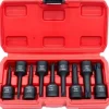 Jogo 9 chaves 1/2” impacto torx T20-T70 Kroftools 6098