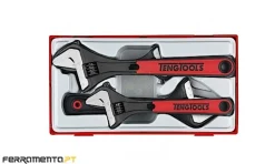 Jogo Chaves Inglesas Teng Tools TTADJ04