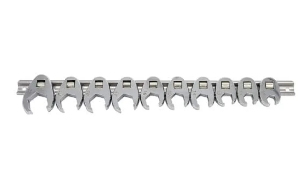 Jogo Chaves Pé de Galo 3/8” 10-22mm 10Pcs Kroftools 3835