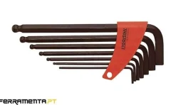 Jogo 7 Chaves Sextavadas 2,5-10mm Teng Tools 1475