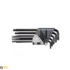 Jogo 9 Chaves TX Ponta Esférica e Suporte Teng Tools 1479TX1