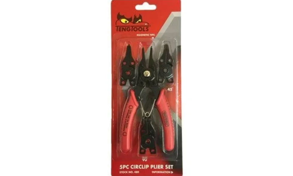 Jogo de Alicates p/ Freios Teng Tools 480