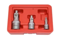 Jogo de Aumentos 1/2" 1/4" 3/8" C/Iman Kroftools 4123