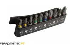 Jogo de Bits 1/4" 10Pcs Bahco 59/S10BC