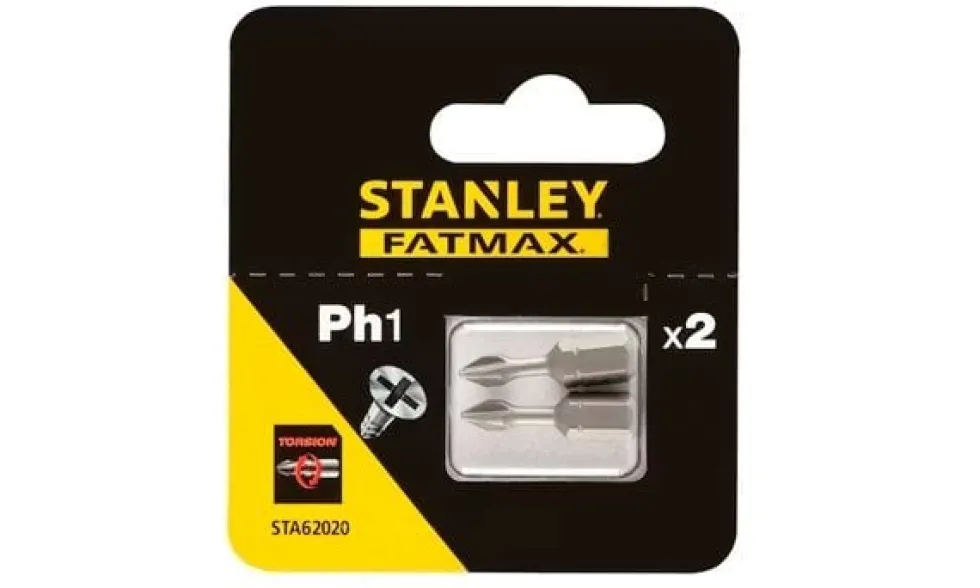 Jogo de 2 Bits Ph1 25mm Fatmax Stanley STA62020-XJ