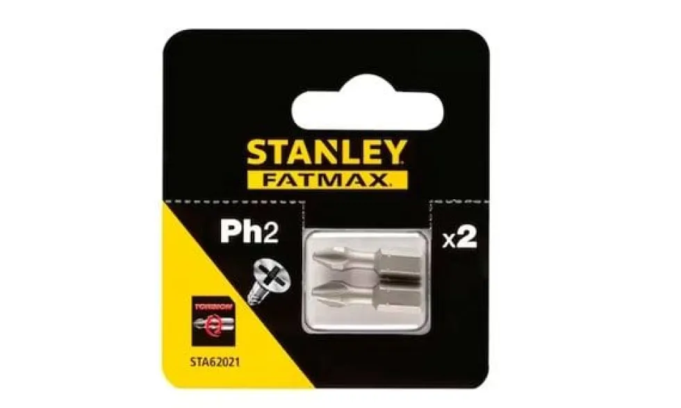 Jogo de 2 Bits Ph2 25mm Fatmax Stanley STA62021-XJ