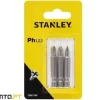 Jogo de 3 Bits PH 50mm Stanley STA61160-XJ