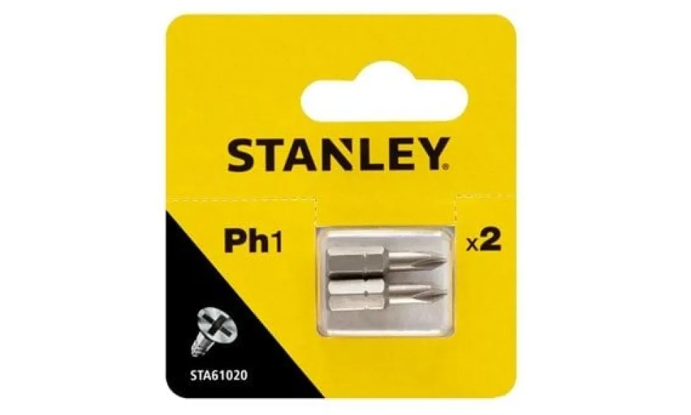 Jogo de 2 Bits Ph1 25mm Stanley STA61020-XJ