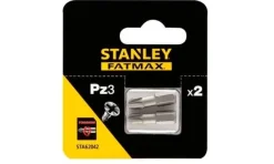 Jogo de 2 Bits Pz3 25mm Fatmax Stanley STA62042-XJ