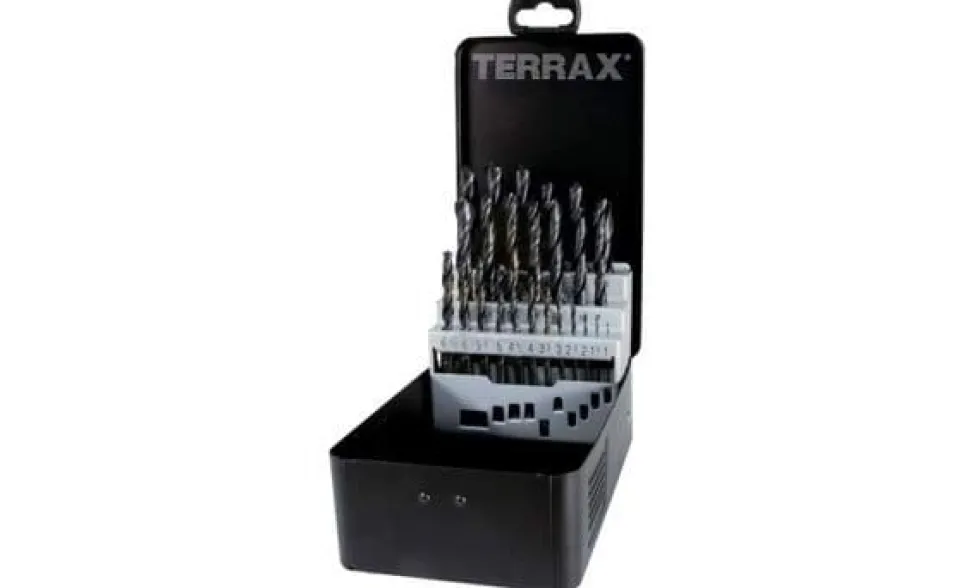 Jogo de 25 Brocas DIN338 HSS-R Ø1 -13mm Ruko RA205211