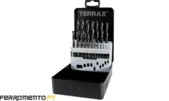 Jogo de 19 Brocas DIN338 HSS-R Ø1 -10mm Ruko RA205210