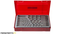 Jogo de Brocas HSS Teng Tools TTDB28