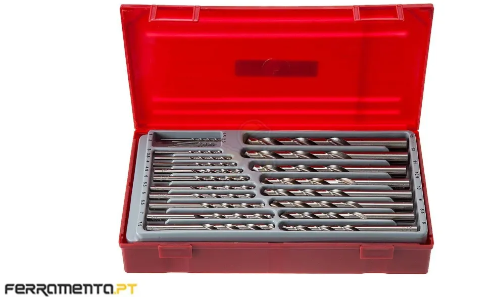 Jogo de Brocas HSS Teng Tools TTDB28