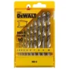 Jogo de 10 Brocas Para Metal HSS-G 1 - 10mm Dewalt DT5921-QZ