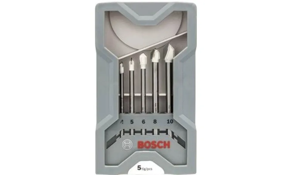Jogo de 5 Brocas p/Ladrilho CYL-9 Ceramic Bosch 2608587169