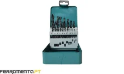 Jogo de Brocas p/ Metal HSS-R 19UN Makita D-54081