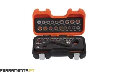Jogo de chave de roquete tipo S Bahco 1320SRM/S29