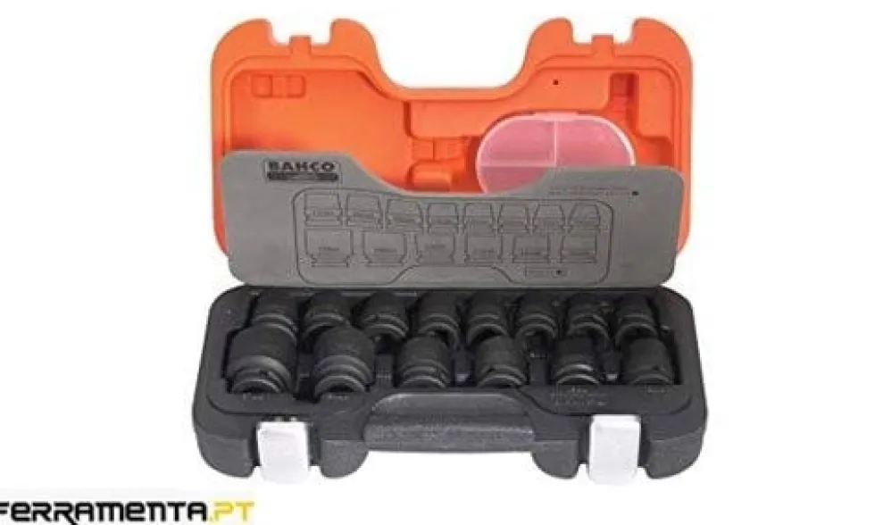 Jogo de chaves bi-sextavadas 1/2" Bahco D/S14