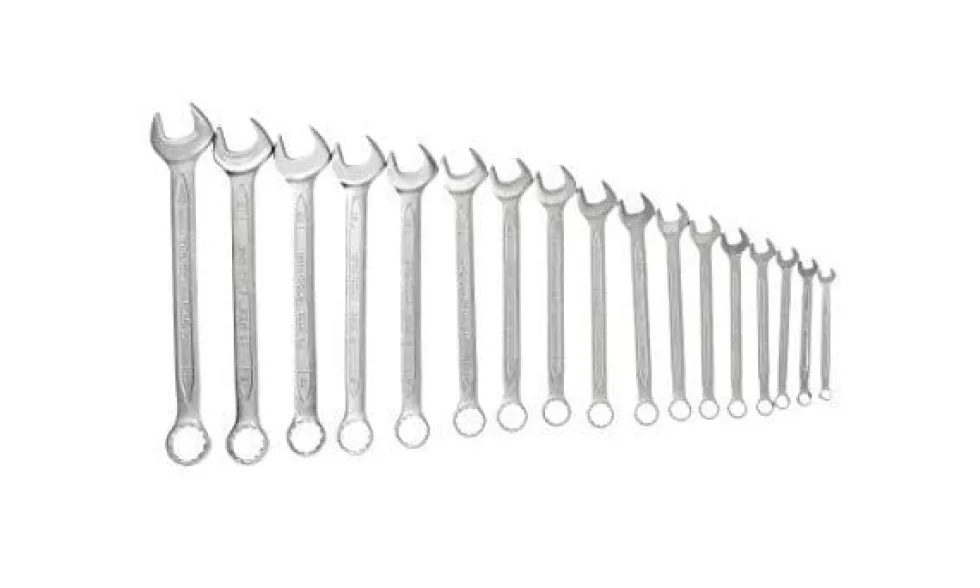 Jogo de Chaves Boca Luneta 6-22mm 17Pcs Teng Tools 6517-MM