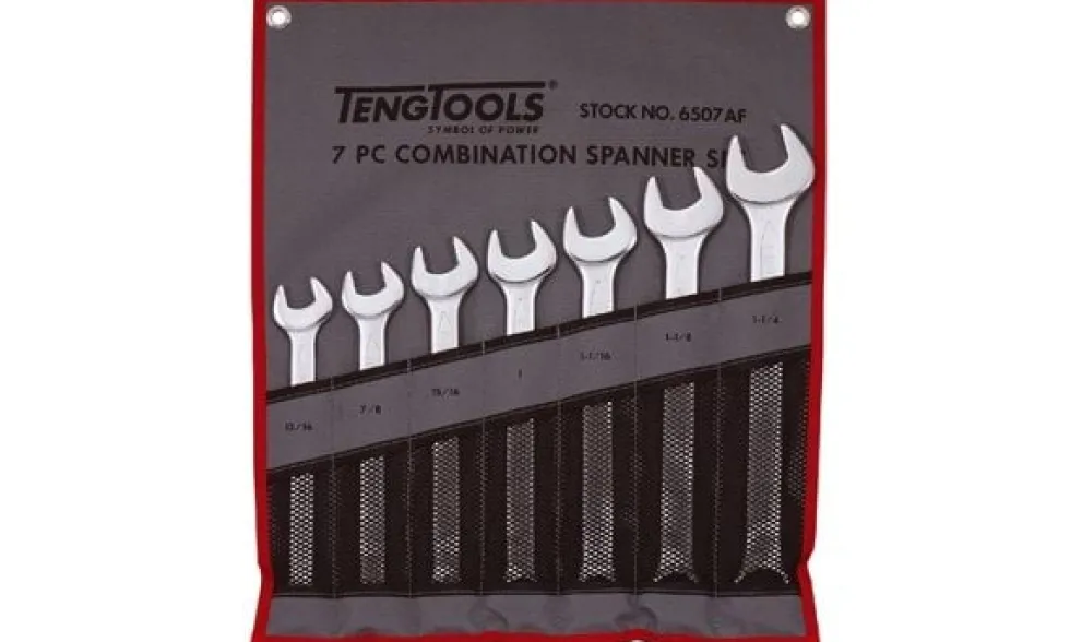 Jogo de Chaves Boca Luneta 7Pcs Teng Tools 6507AF