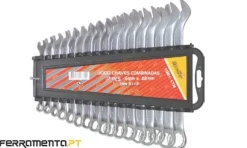 Jogo de Chaves Combinadas 6-22mm 17Pcs MacFer 1061-17M