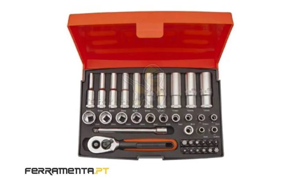Jogo de chaves de caixa 1/4" Bahco SL25L