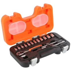 Jogo de Chaves de Caixa 1/4" com Roquete 4-13 mm Bahco S160