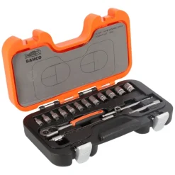 Jogo de Chaves de Caixa 1/4" com Roquete 4-13 mm Bahco S160