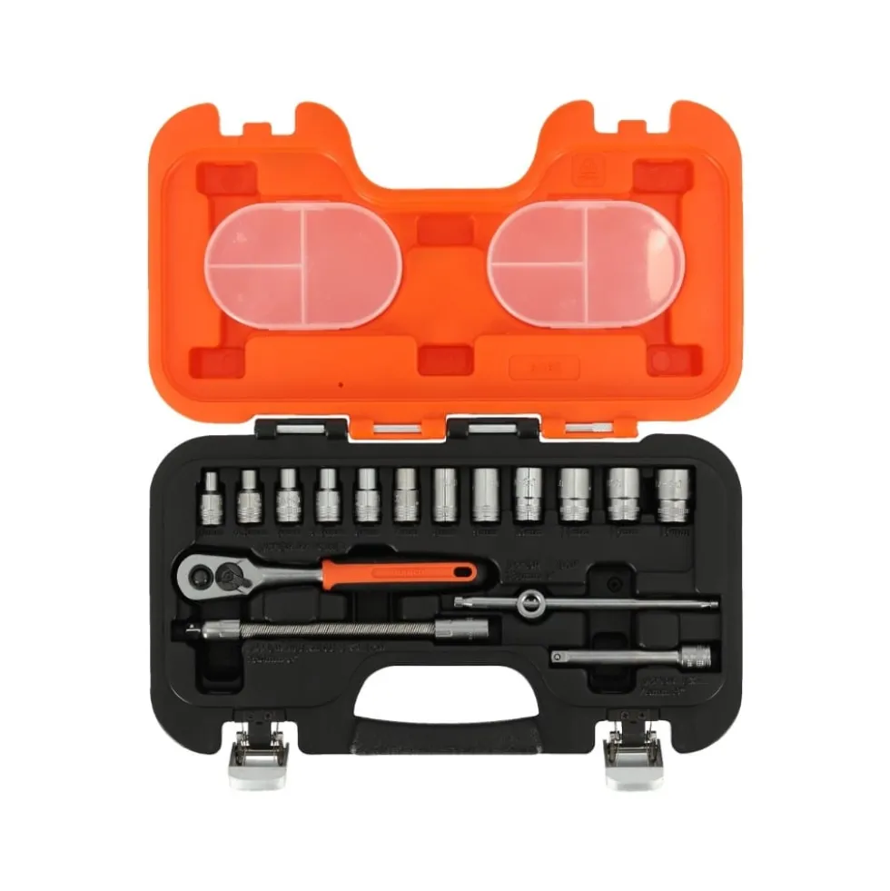 Jogo de Chaves de Caixa 1/4" com Roquete 4-13 mm Bahco S160
