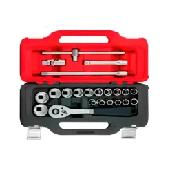 Jogo De Chaves De Caixa 1/2” 22pcs Facom SL.151-EP22PB
