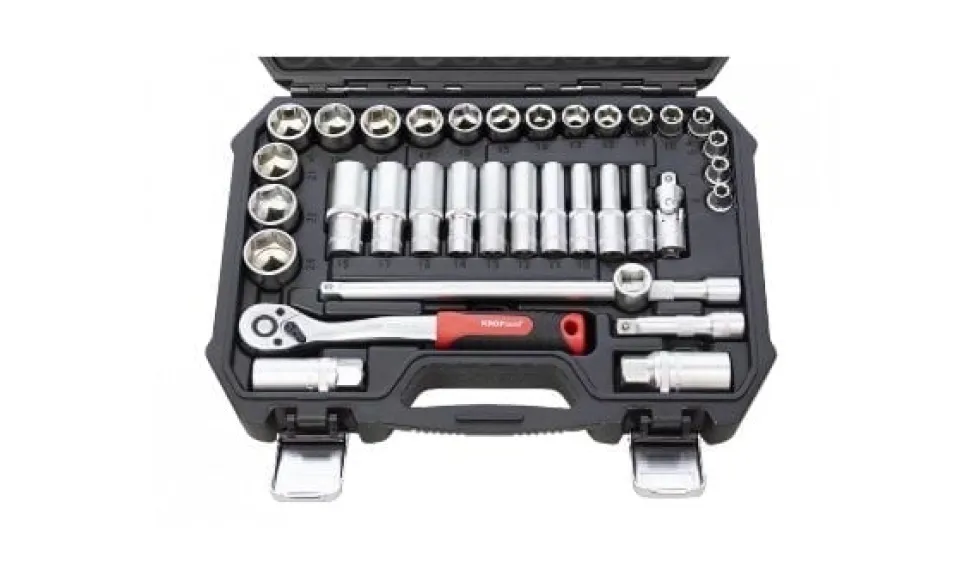 Jogo de Chaves de Caixa 3/8'' 35 Pcs Kroftools 2035