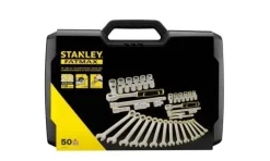 Jogo de Chaves de Caixa 1/2" + 1/4" 49 Pcs Stanley FMMT82827-1