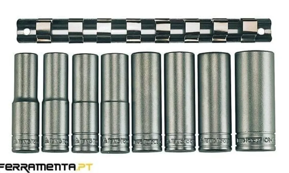 Jogo de Chaves de Caixa 1/2'' 8 Peças Teng Tools M1208-6