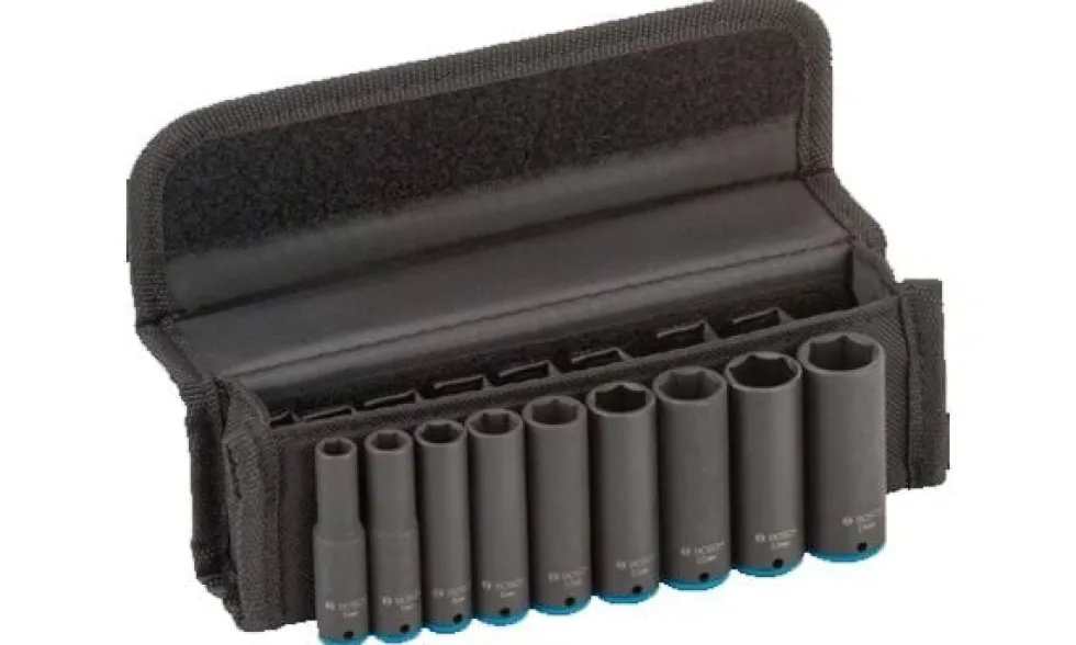 Jogo de 9 Chaves de Impacto 1/4" Bosch 2 608 551 097