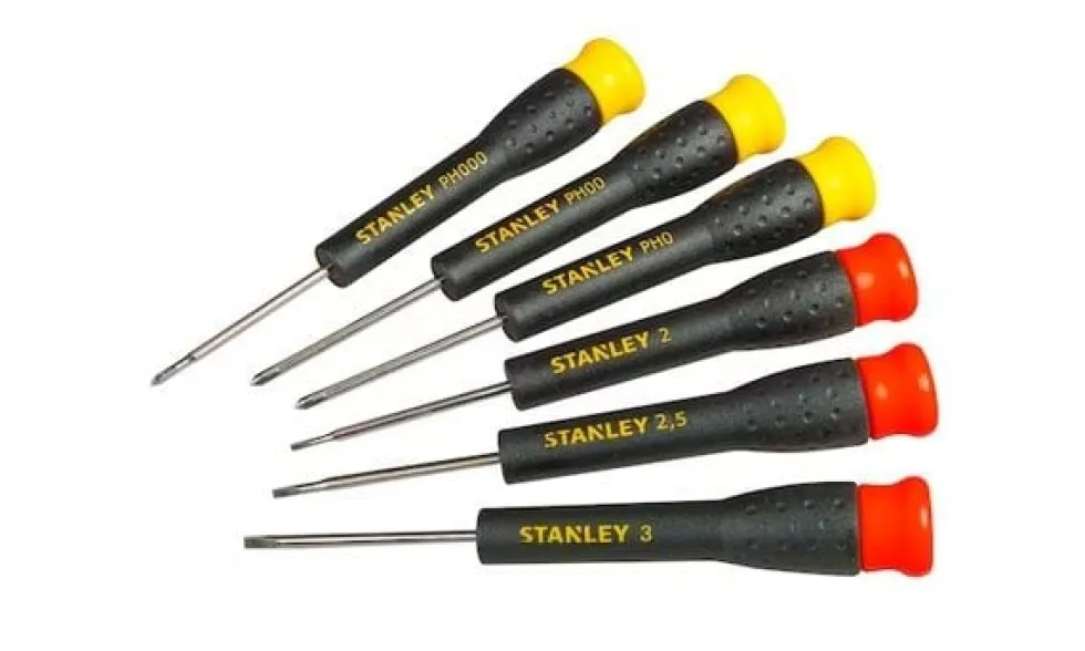 Jogo de Chaves de Precisão Fixas - 6 Pcs Stanley STHT0-62632