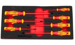 Jogo de Chaves Fenda e Philips Isoladas – 7 Pcs Kroftools 8599