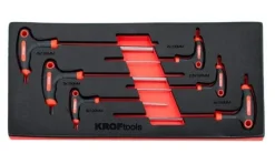 Jogo de Chaves Hexagonais em “T” – 6 Pcs Kroftools 8514